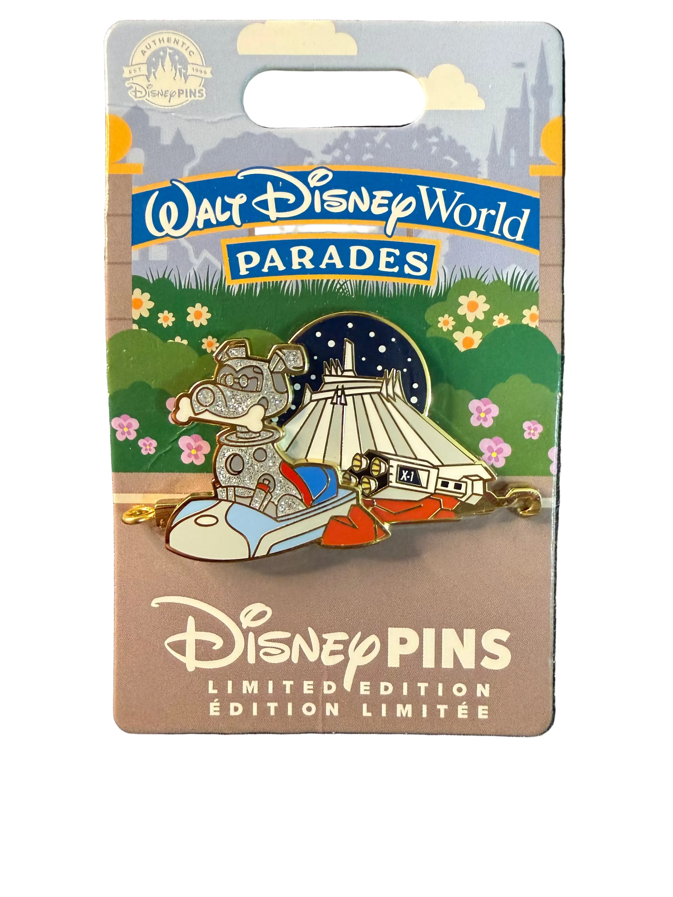 Space Mountain Nipper The Dog Pin LE 3000